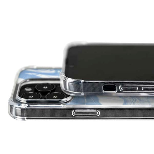 Blue Marbling iPhone 16 Pro MagSafe Case